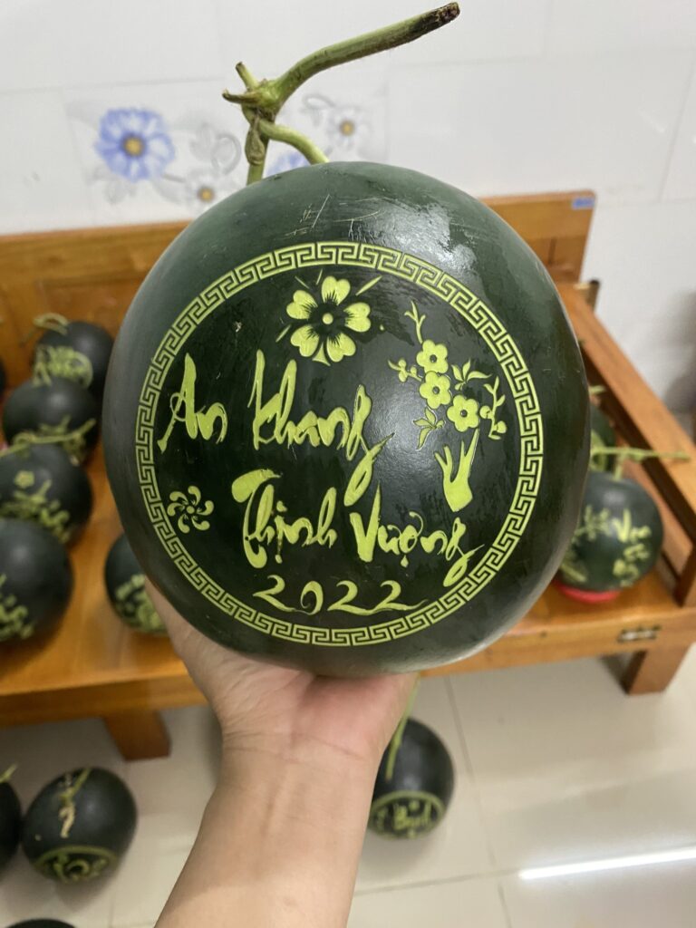 Khắc Laser Dưa Hấu Siêu Nét: Chỉ Từ 5.000đ - Lấy Liền